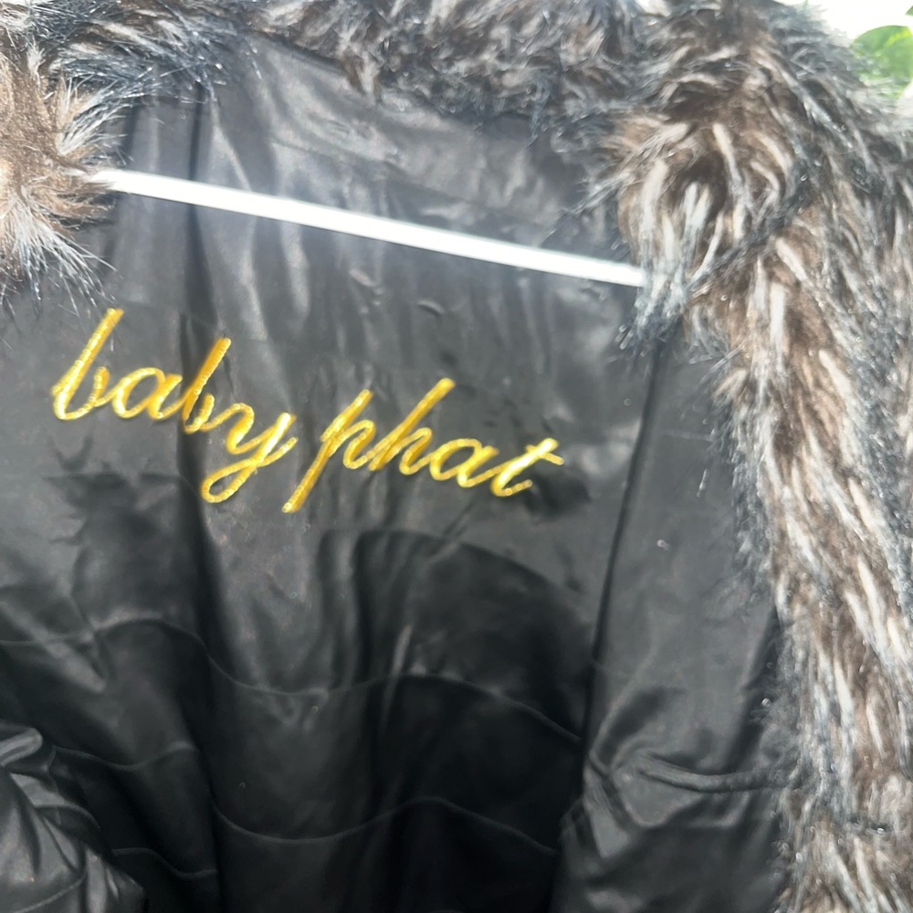 Baby phat fur coat